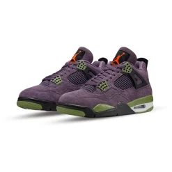 Purple Retro 4 Sneakers