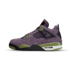 Purple Retro 4 Sneakers