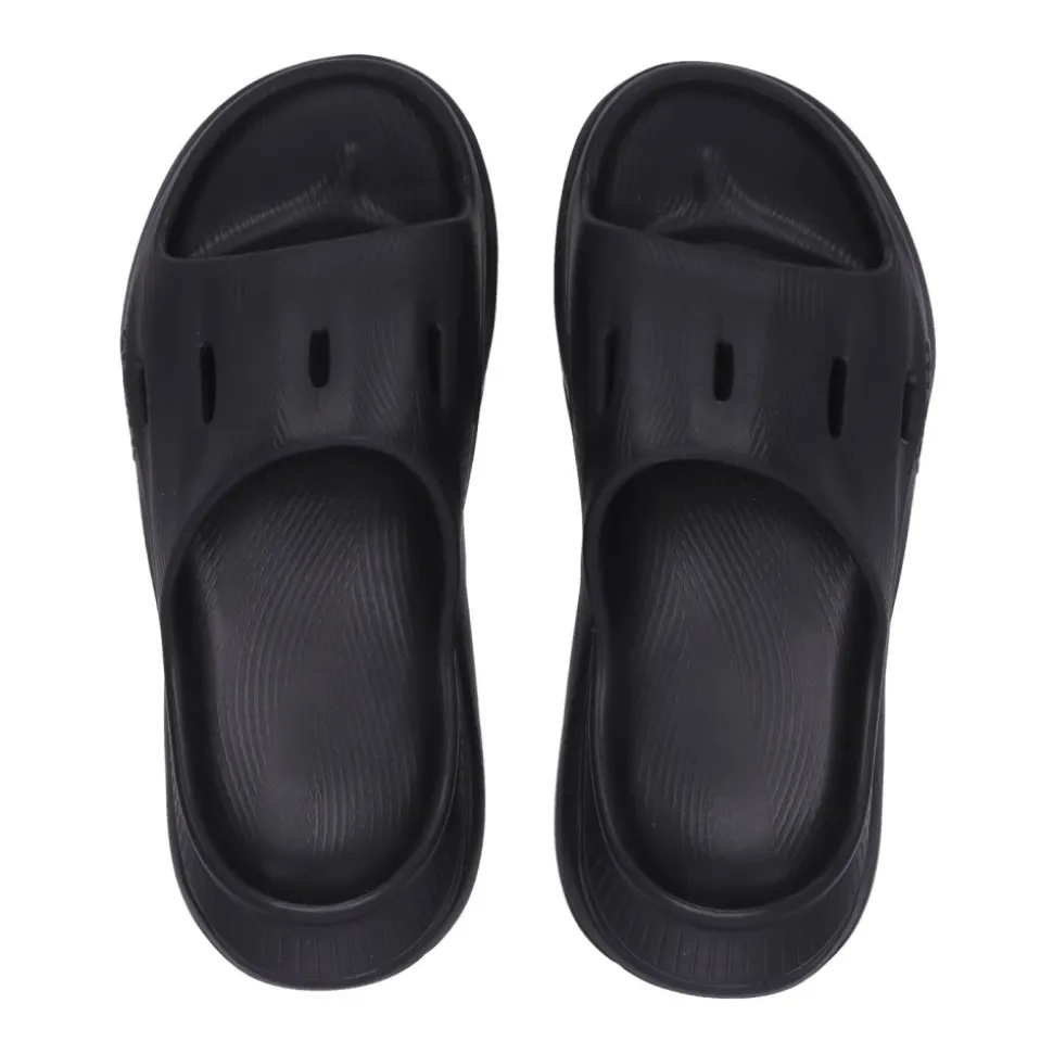 Quick-Dry Recovery Slides Black