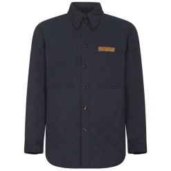 Quilted Cotton Overshirt