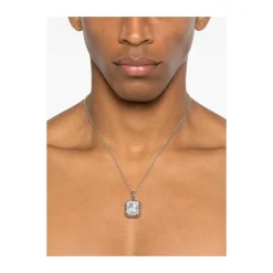 Radiant Square Pendant Necklace