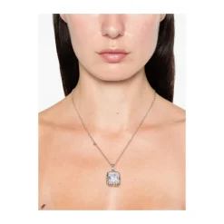 Radiant Square Pendant Necklace