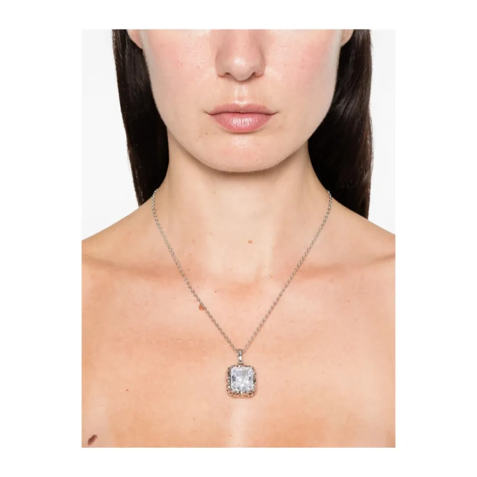 Radiant Square Pendant Necklace