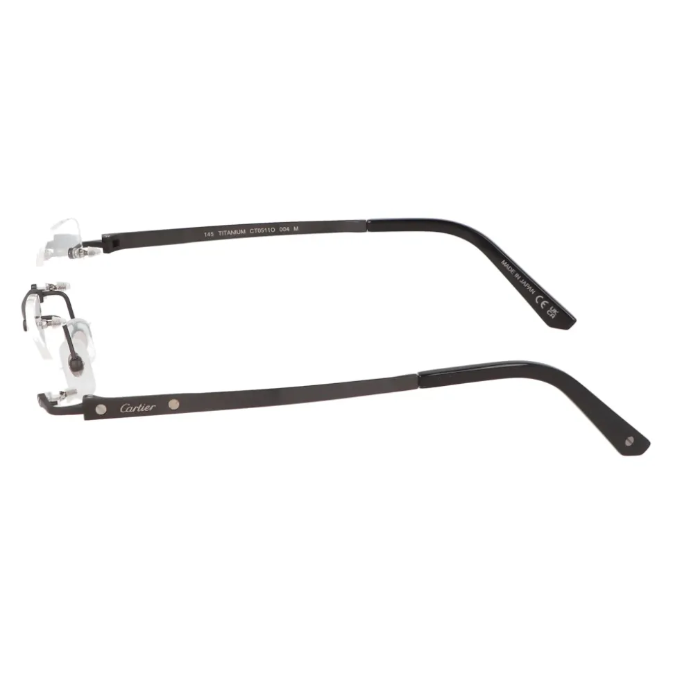Rectangular Metal Frame Eyeglasses