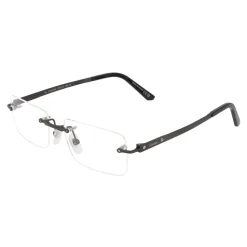 Rectangular Metal Frame Eyeglasses