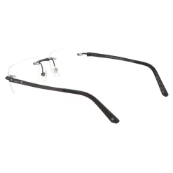 Rectangular Metal Frame Eyeglasses
