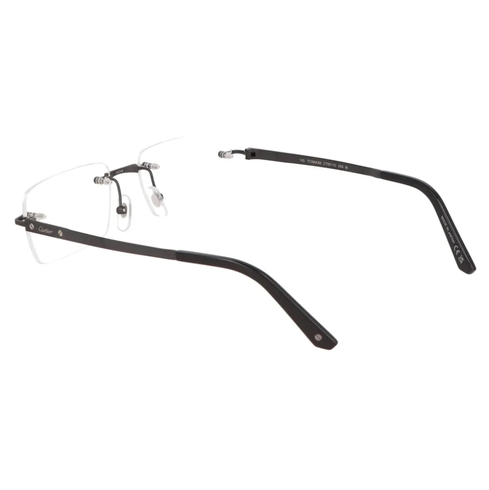 Rectangular Metal Frame Eyeglasses