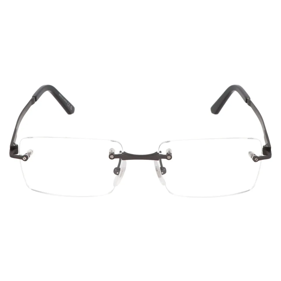 Rectangular Metal Frame Eyeglasses