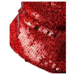 Red Sequined Bucket Hat
