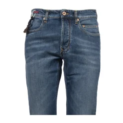 Regular Fit Cotton Blend 5 Pocket Jeans