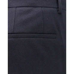 Regular-Fit Micro-Patterned Stretch Trousers