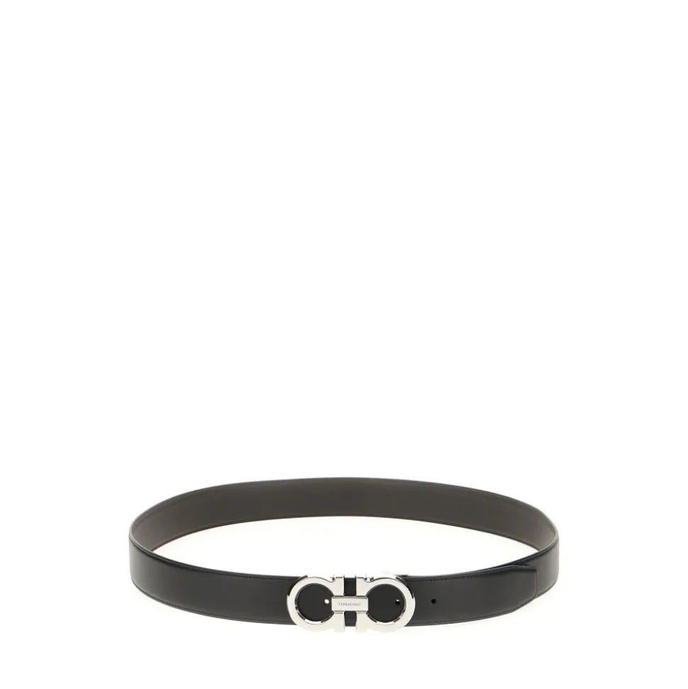 Reversible and Adjustable Gancini Belt