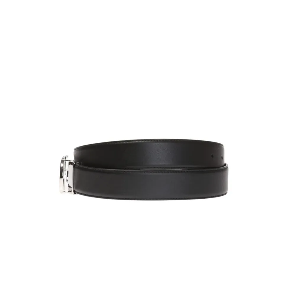 Reversible and Adjustable Gancini Belt