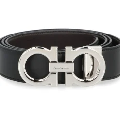 Reversible and Adjustable Gancini Belt