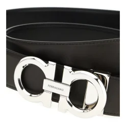 Reversible and Adjustable Gancini Belt