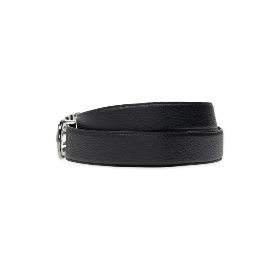 Reversible and Adjustable Gancini Belt