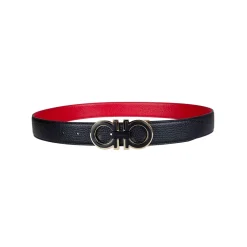 Reversible and Adjustable Gancini Belt