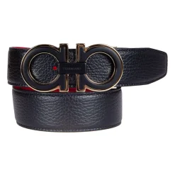 Reversible and Adjustable Gancini Belt