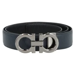 Reversible and Adjustable Gancini Belt