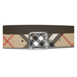 Reversible Check B Buckle Belt