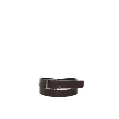 Reversible Geometric Buckle Belt