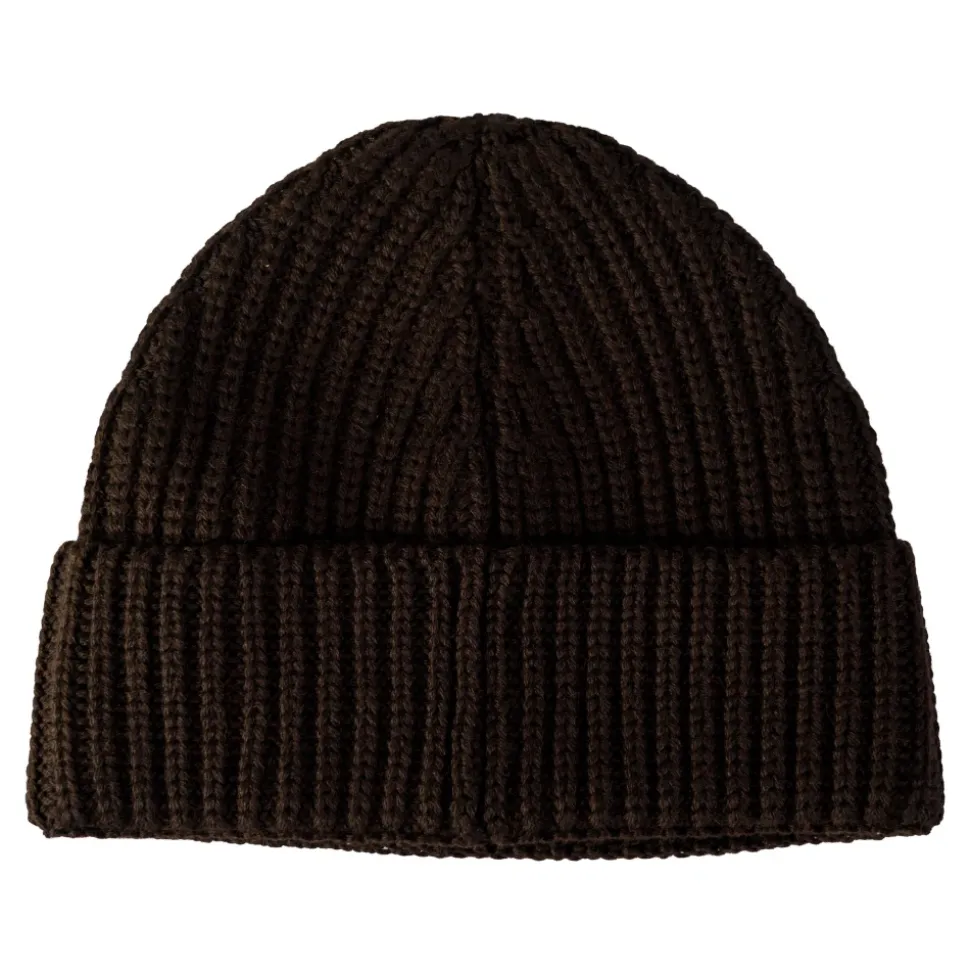 Ribbed Knit Beanie