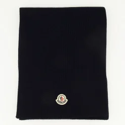 Ribbed Logo Scarf