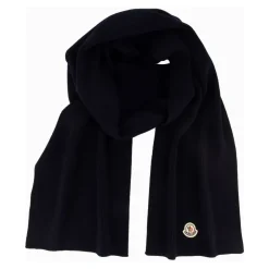 Ribbed Logo Scarf