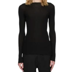 Ribbed Round Neck Sweater
