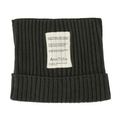 Ribbed Square Beanie