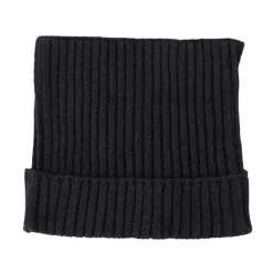 Ribbed Square Beanie