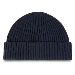 Ribbed Wool Beanie