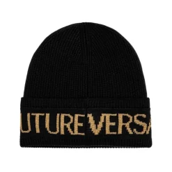 Ribbed Wool Blend Beanie Hat