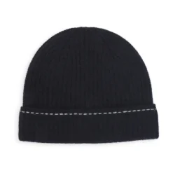 Rib-knit Beanie