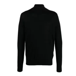 Rol neck wool silk