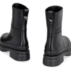 Roman Stud Leather Biker Boots