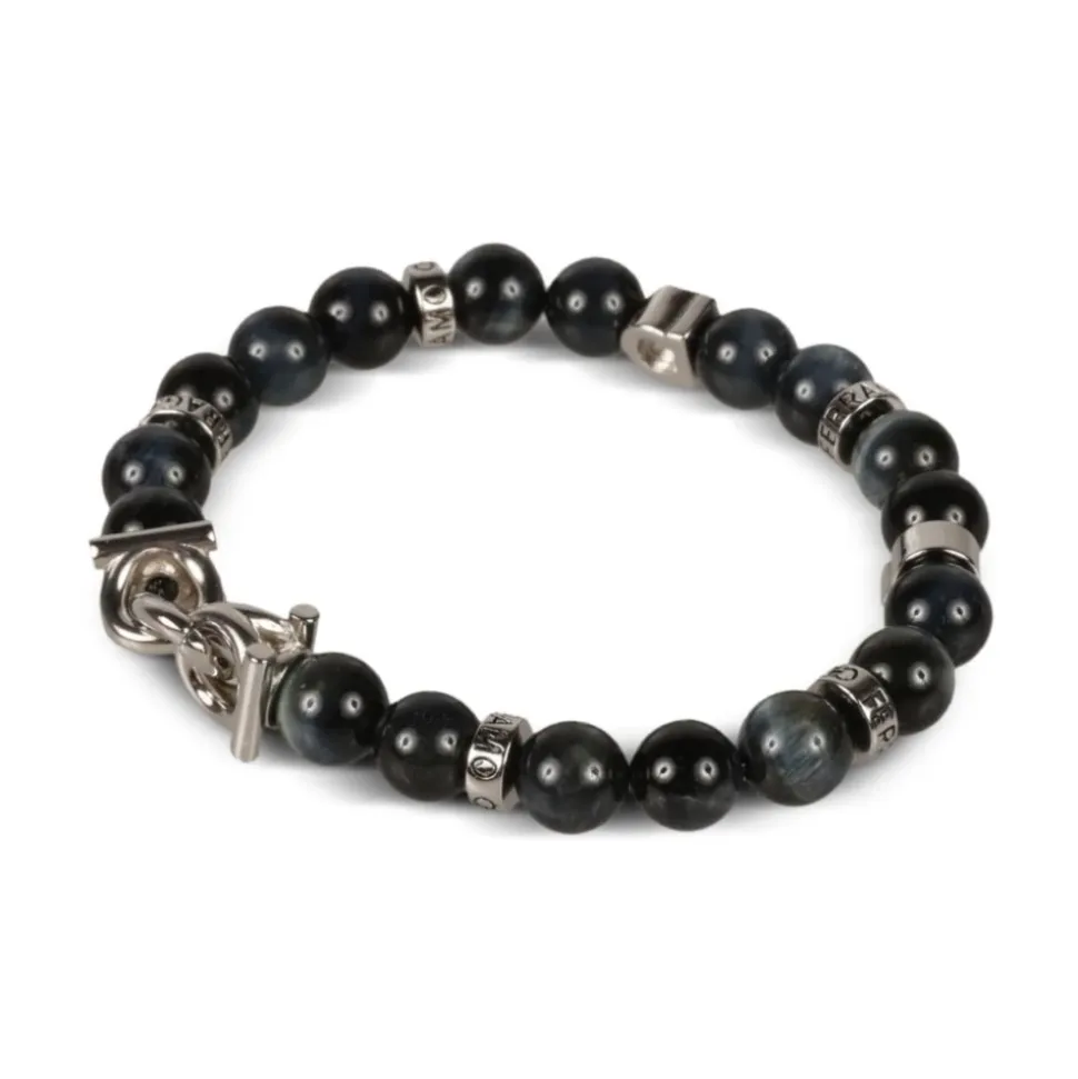 Round Bead Gancini Bracelet