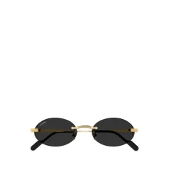 Round Rimless Sunglasses