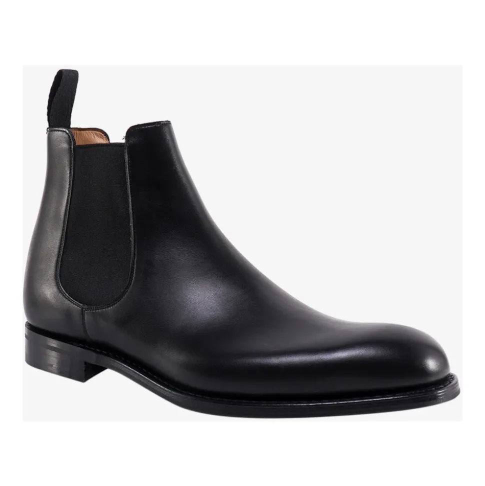 Round Toe Slip-On Boots