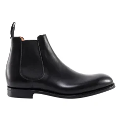 Round Toe Slip-On Boots