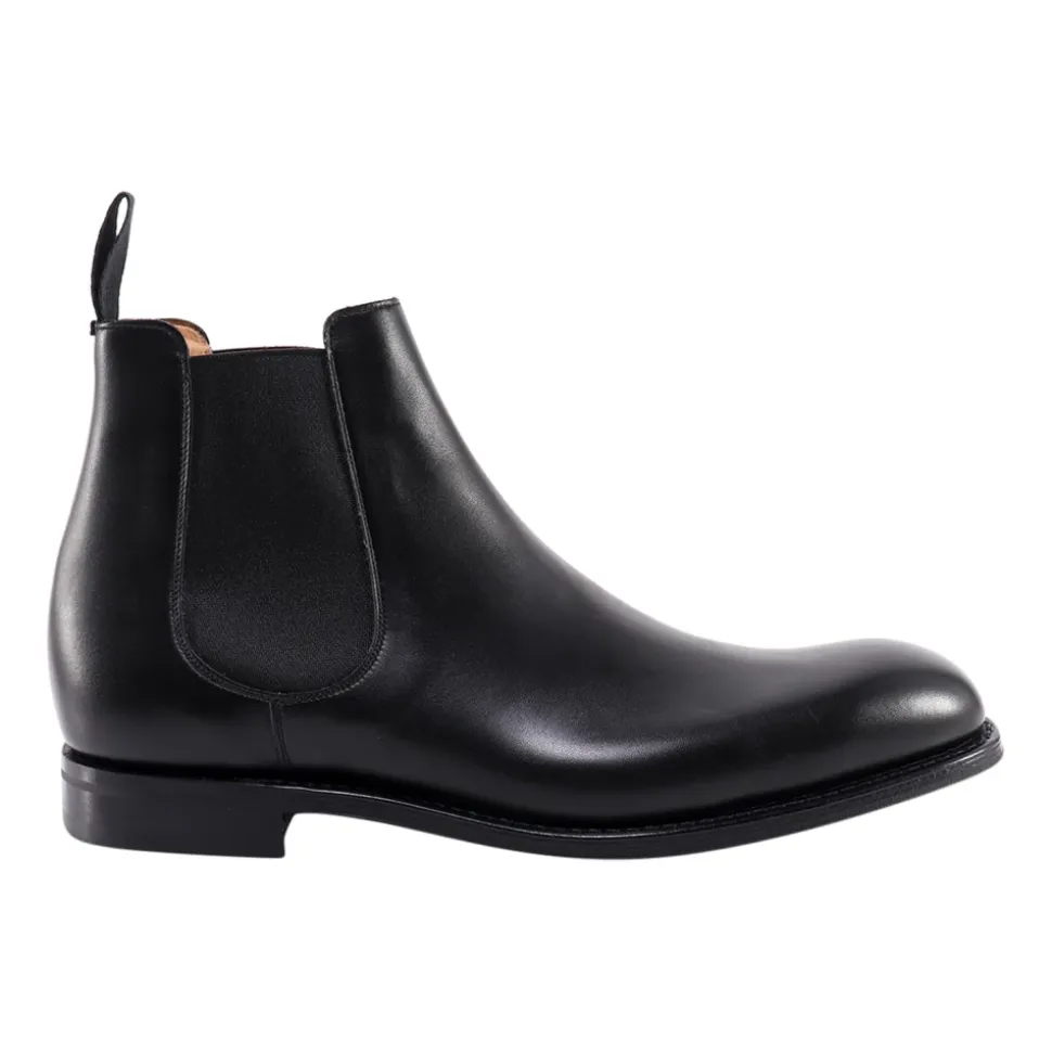 Round Toe Slip-On Boots