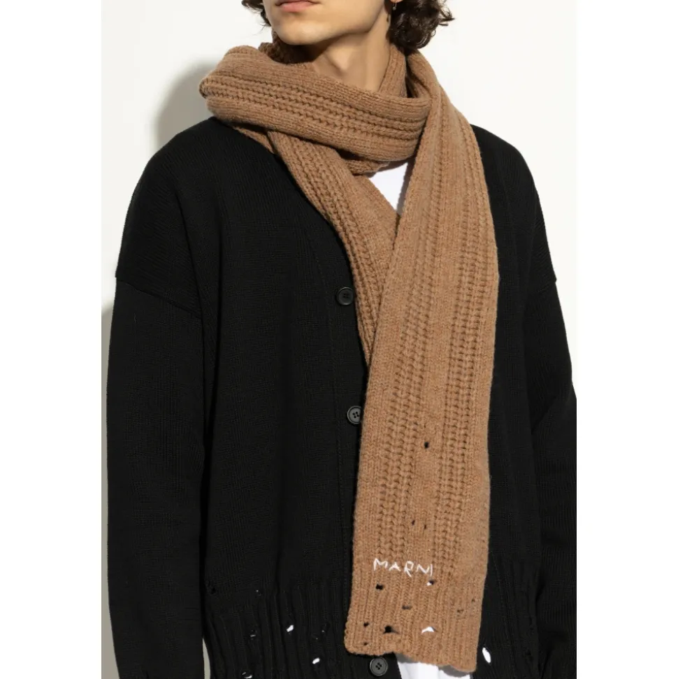 Scarf with logo