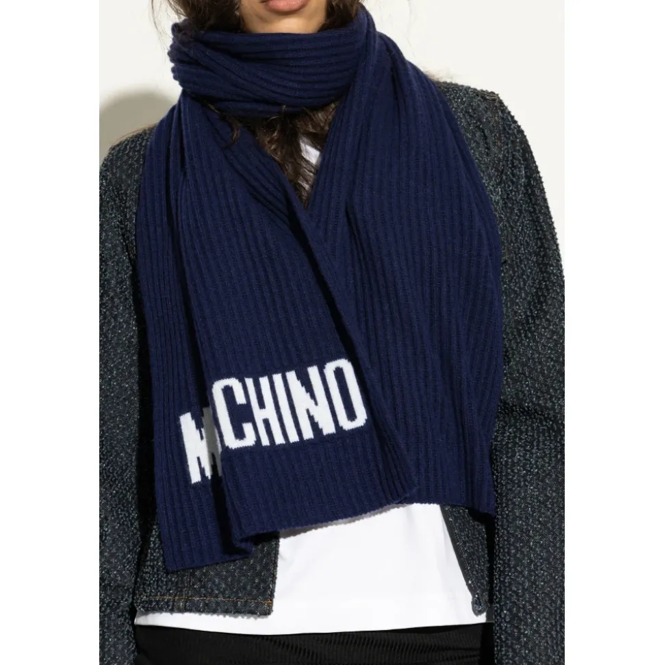 Scarf with logo