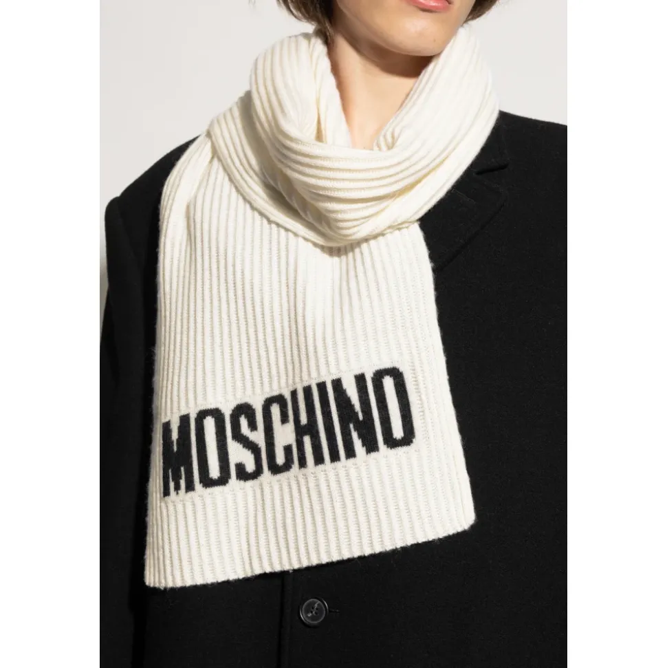 Scarf with logo
