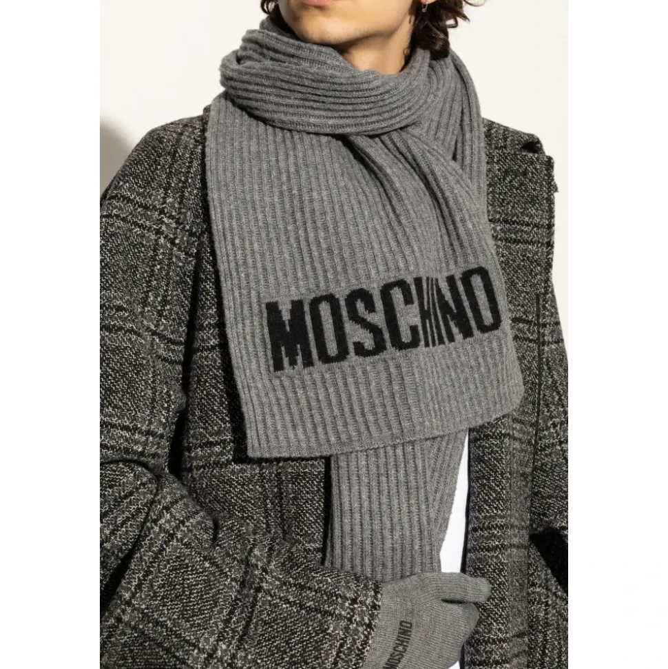 Scarf with logo