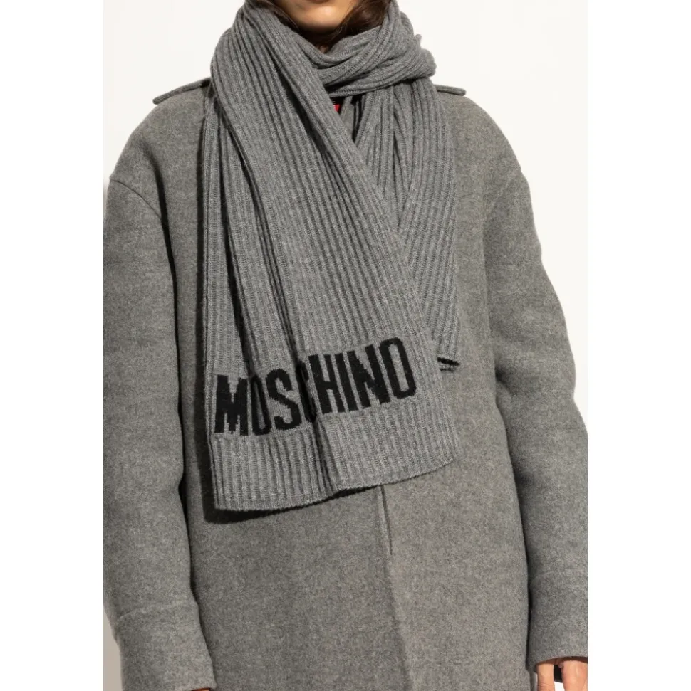 Scarf with logo