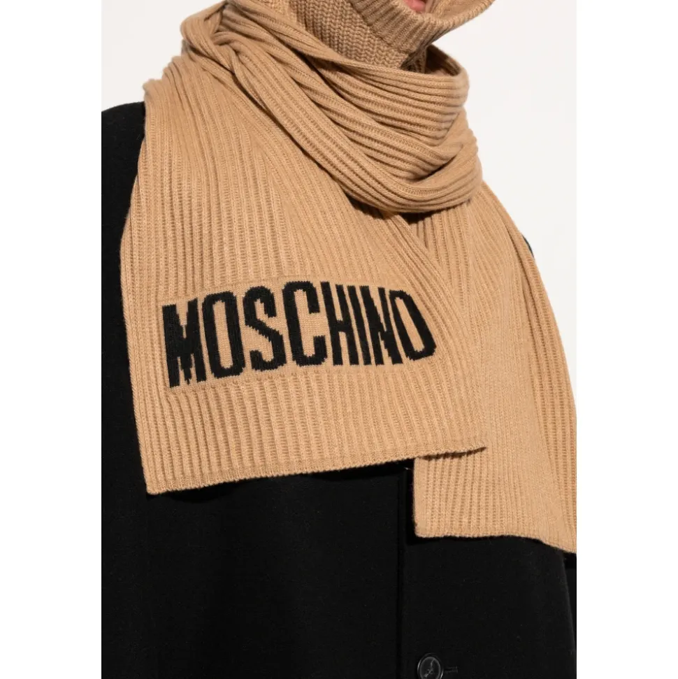 Scarf with logo