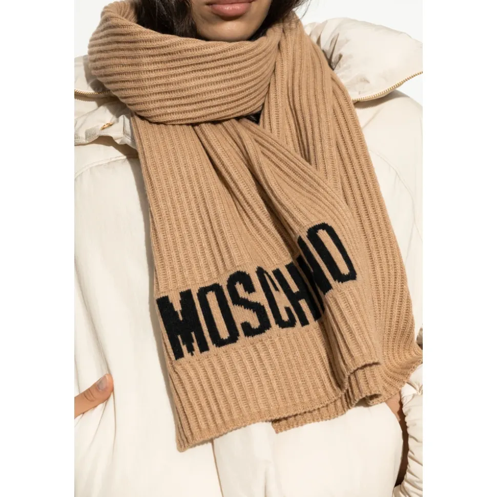 Scarf with logo