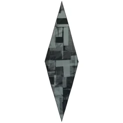 Scarf with Pointed Profile