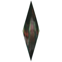 Scarf with Pointed Profile